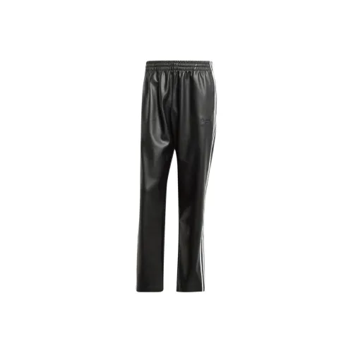 adidas originals Faux Leather Adicolor 3 Stripes Firebird Track Suit Pants