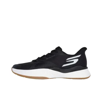 Skechers State Champ Low Top Tennis Shoes Men's Black White