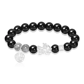 Thuban Ark Obsidian Bracelets Unisex