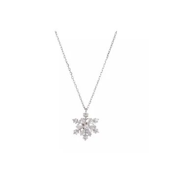 Regalrose 999 Fine Silver Necklaces Women's Silver