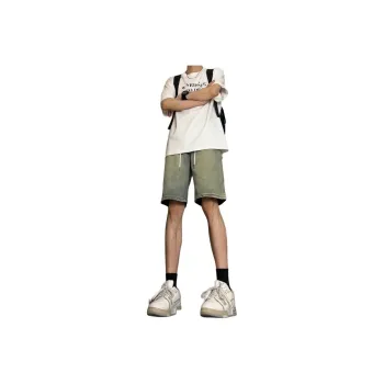 JIMI&JONS Denim Shorts Unisex Yellow Mud