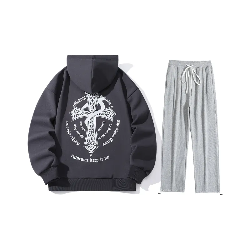 RAINCOME Sweatshirt Sets Unisex-20