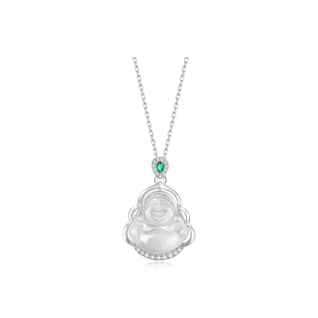 Crafts Women's Chalcedony Necklaces Unisex