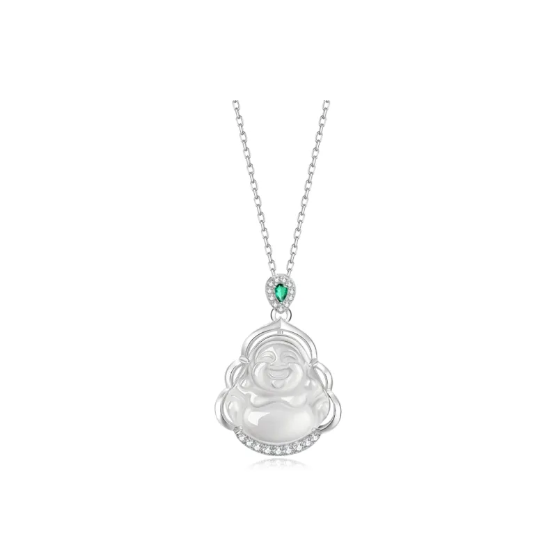 Crafts Women's Chalcedony Necklaces Unisex-0