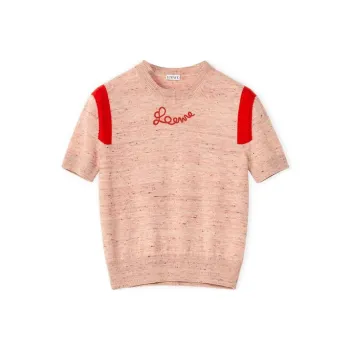 LOEWE SS22 Sweater Women's Pink