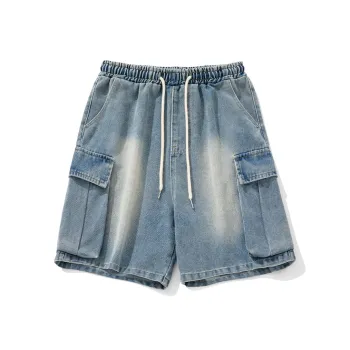 HOZZS Denim Shorts Unisex