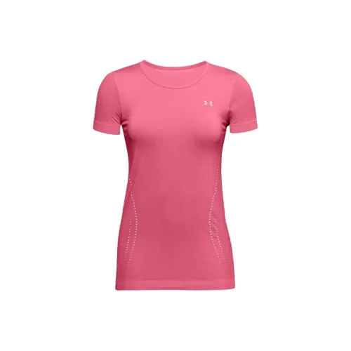 Under Armour Seamless T-Shirt Women's Lemon Juice Pink
