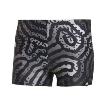 Adidas COLOUR MAZE SWIM BOXERS Swimming Shorts Men's Black