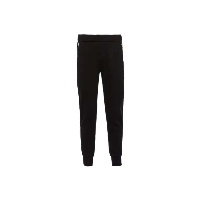 PRADA Re Nylon Triangle logo Sweatpants-0