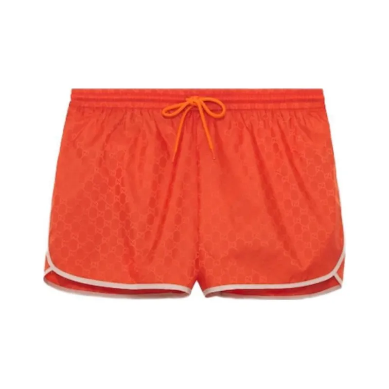 GUCCI Swimming Shorts Men Orange-0