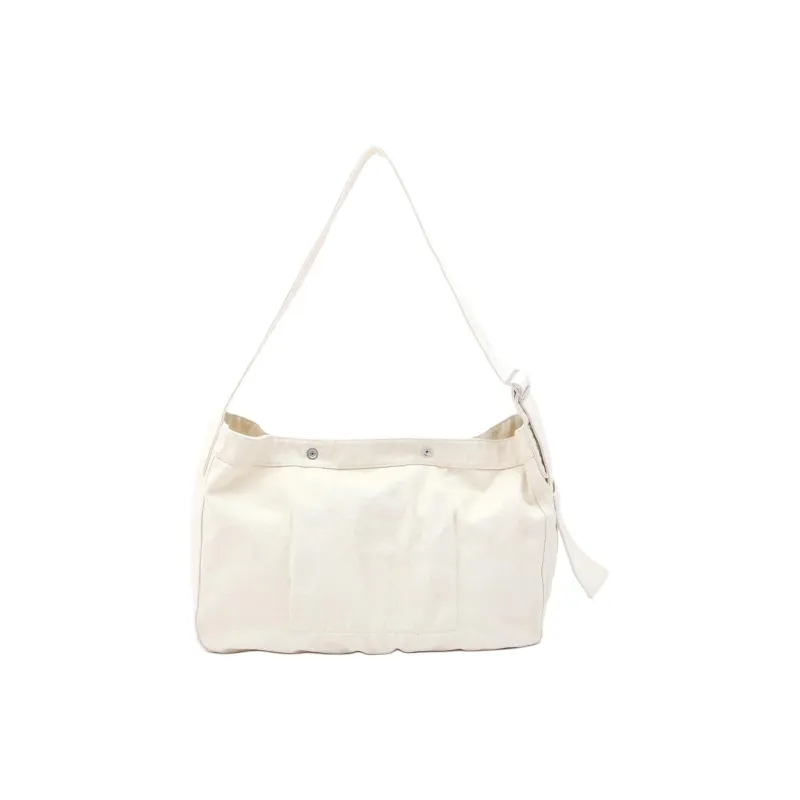 Schott N.Y.C. 100% Cotton Crossbody Bag, Shoulder Bag Men's White-2
