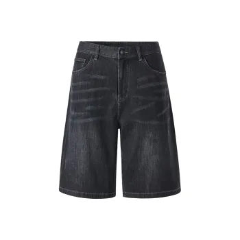NAVIGARE Denim Shorts Men's Night Black