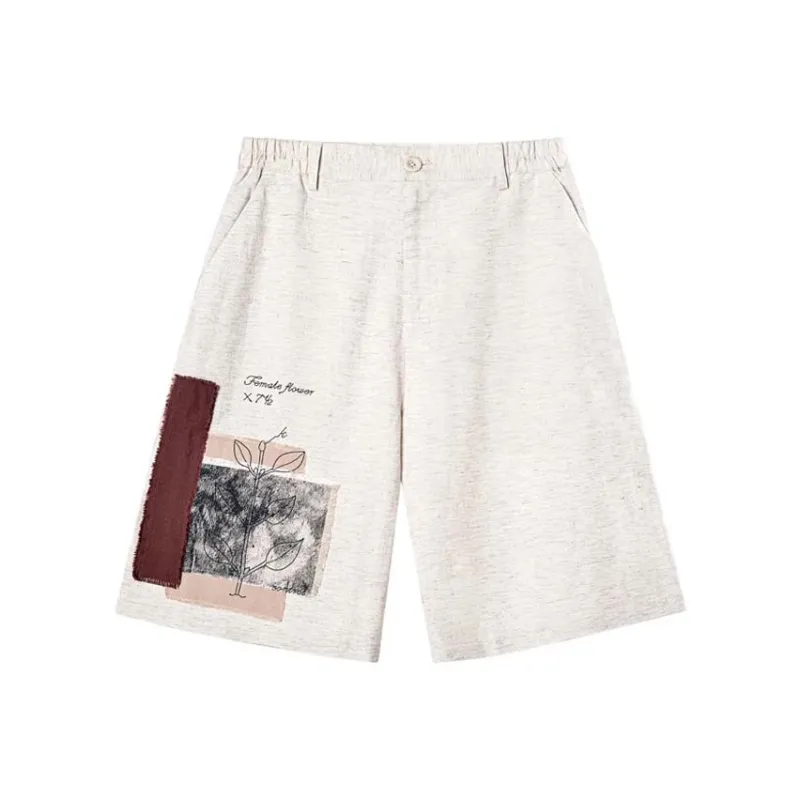 VALLEYOUTH Casual Shorts Unisex Oat-0