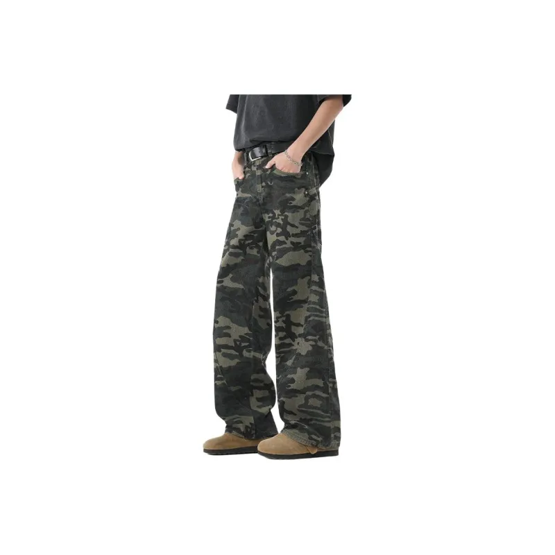 DARK HORSE Casual Pants Unisex Camouflage-0