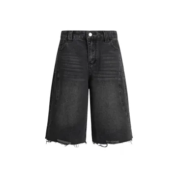 SWAMP AREA Denim Shorts Unisex