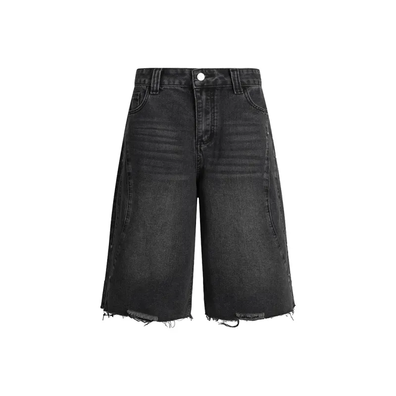 SWAMP AREA Denim Shorts Unisex-0