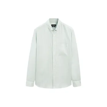 Massimo Dutti Shirt Men's Light Green