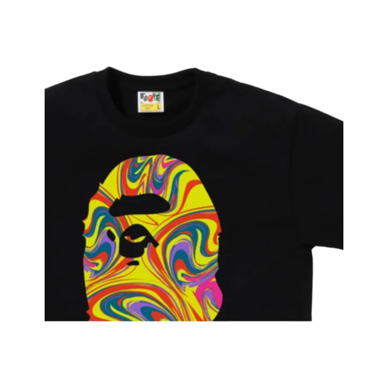 Bape Marbling By Bathing Ape Tee-1