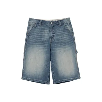 JACK JONES· Denim Shorts Men's E39 Medium Blue Denim