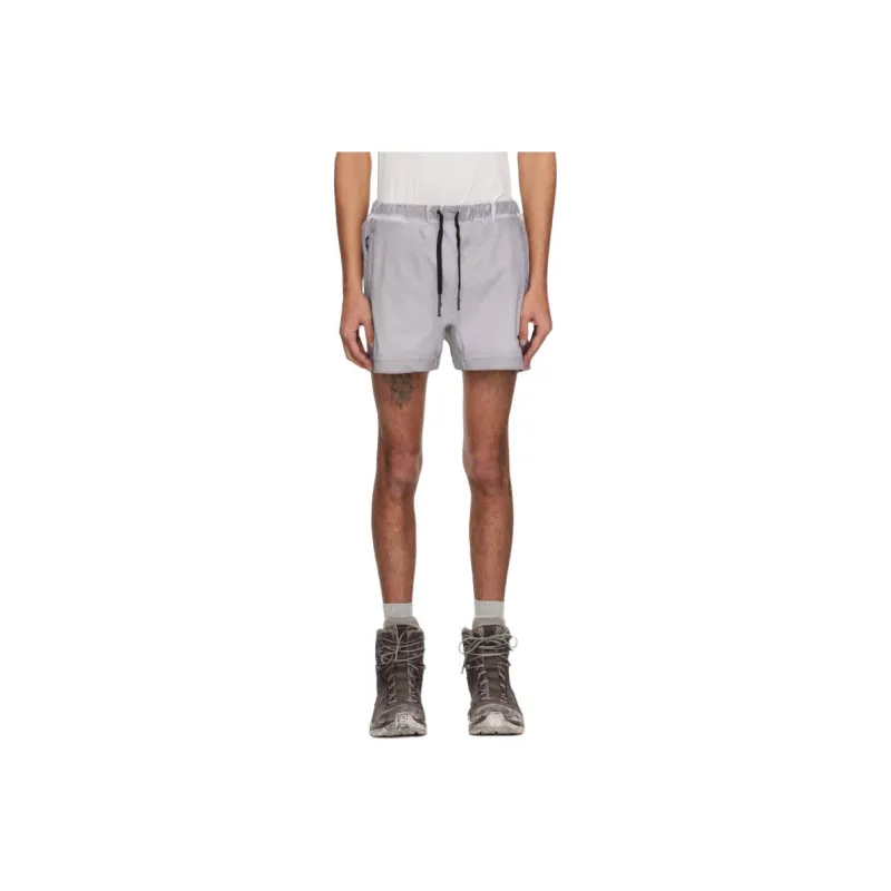 11 BY BORIS BIDJAN SABERI Swimming Shorts Men's Light Gray-0
