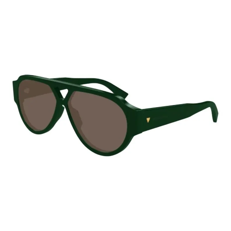 Bottega Veneta Aviator Frame Sunglasses-0