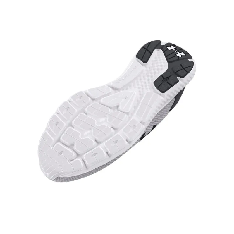Under Armour Charged Rogue 3 Anti Slip Wear Resistant Low Top Running Shoes Men's White-4