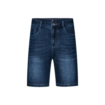 SEPTWOLVES Denim Shorts Unisex Medium Blue