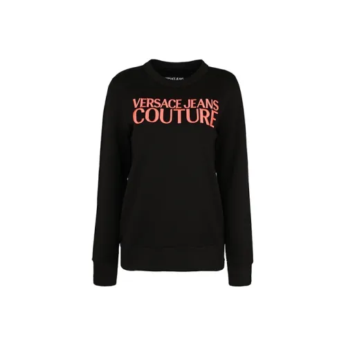 VERSACE JEANS COUTURE Sweatshirts Women's Black