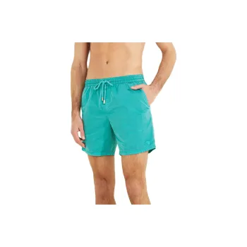 GUESS Nylon Swim Trunks Casual Shorts Men's Green