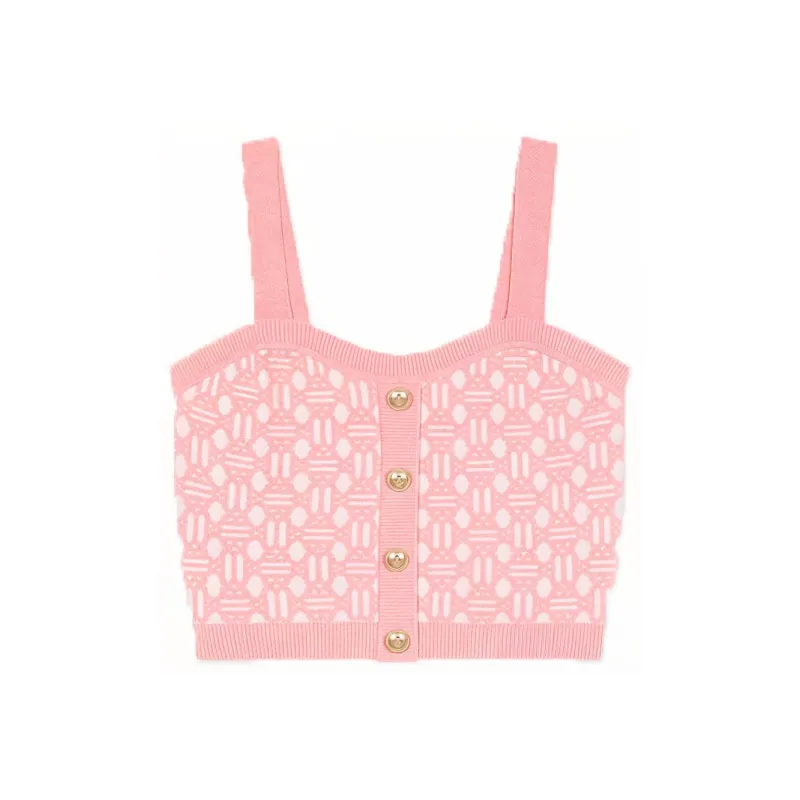 Maje Tank Tops Women's Pink-0