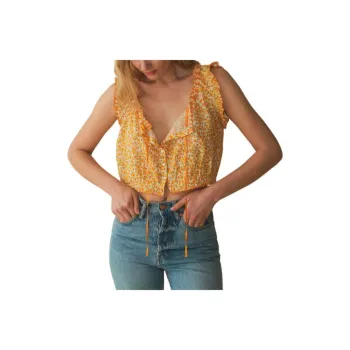 DOEN TRAVELER TOP Tank Tops Women's Daisy Multicolor