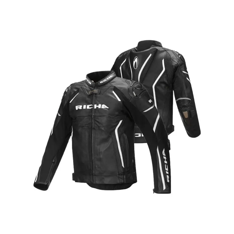 RICHA Biker Jacket Leather PU Men's-2