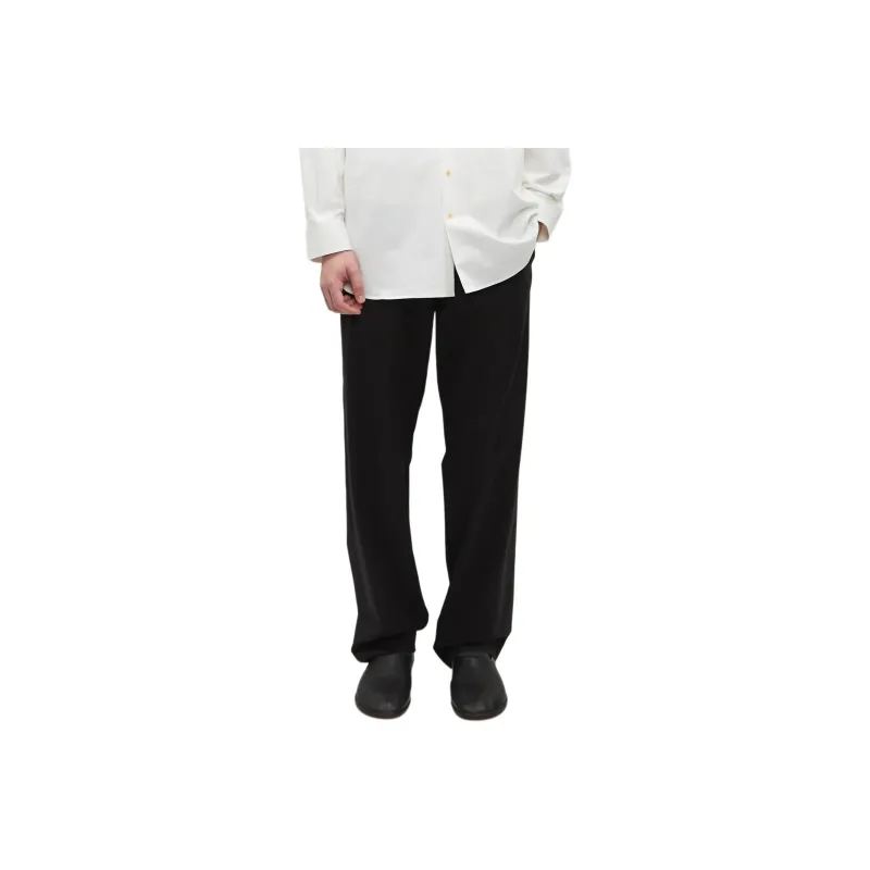 LA GARCONNE SS24 Casual Pants Men's Black-0