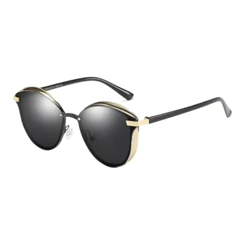 SOMAN Alloy Oval Sunglasses Unisex