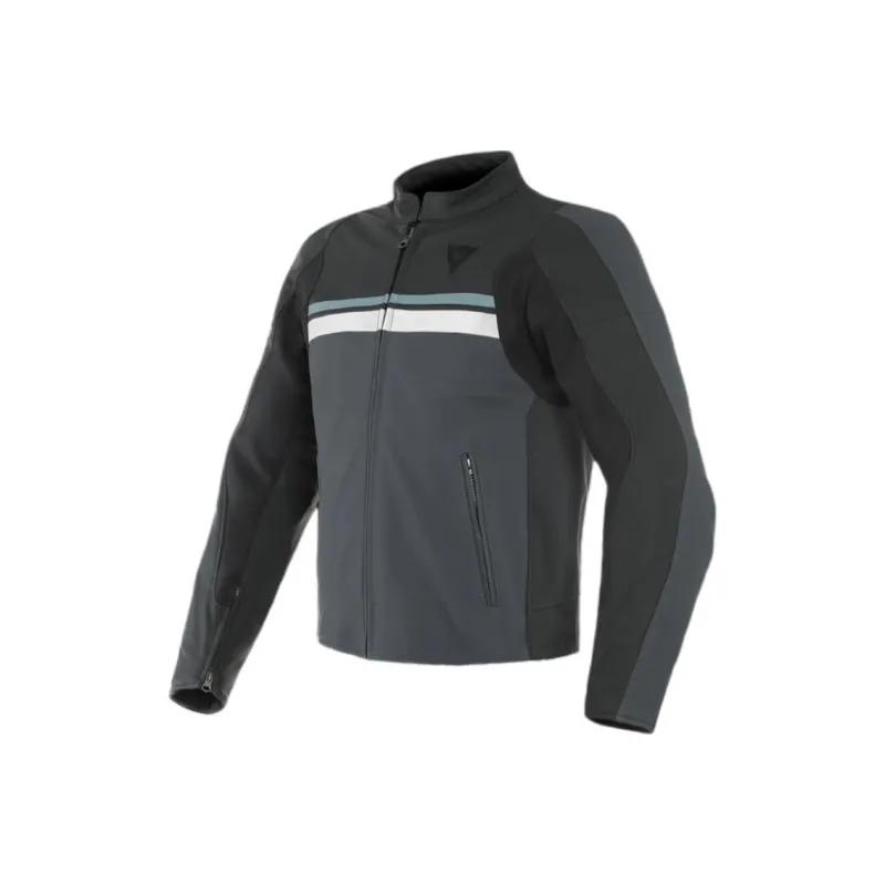 DAINESE HF 3 LEATHER Motorcycle Jacket Men's-0