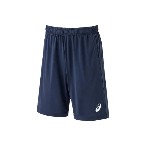 Asics Baseball Jersey Casual Shorts Men's Marine Blue