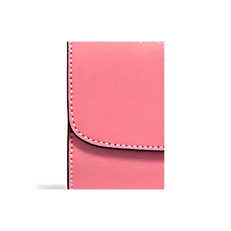 COACH Envelope Leather Wallet Medium Size Women's Light Pink Peony-2