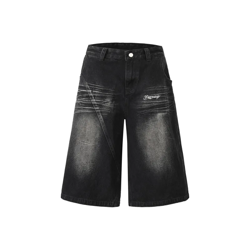 DAREASY Denim Shorts Unisex-0
