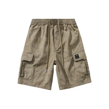 Jeep Fashion Sports Collection Cargo Shorts Unisex Dark Khaki