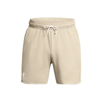 Under Armour UA Rival Terry Casual Shorts Men's Light Khaki