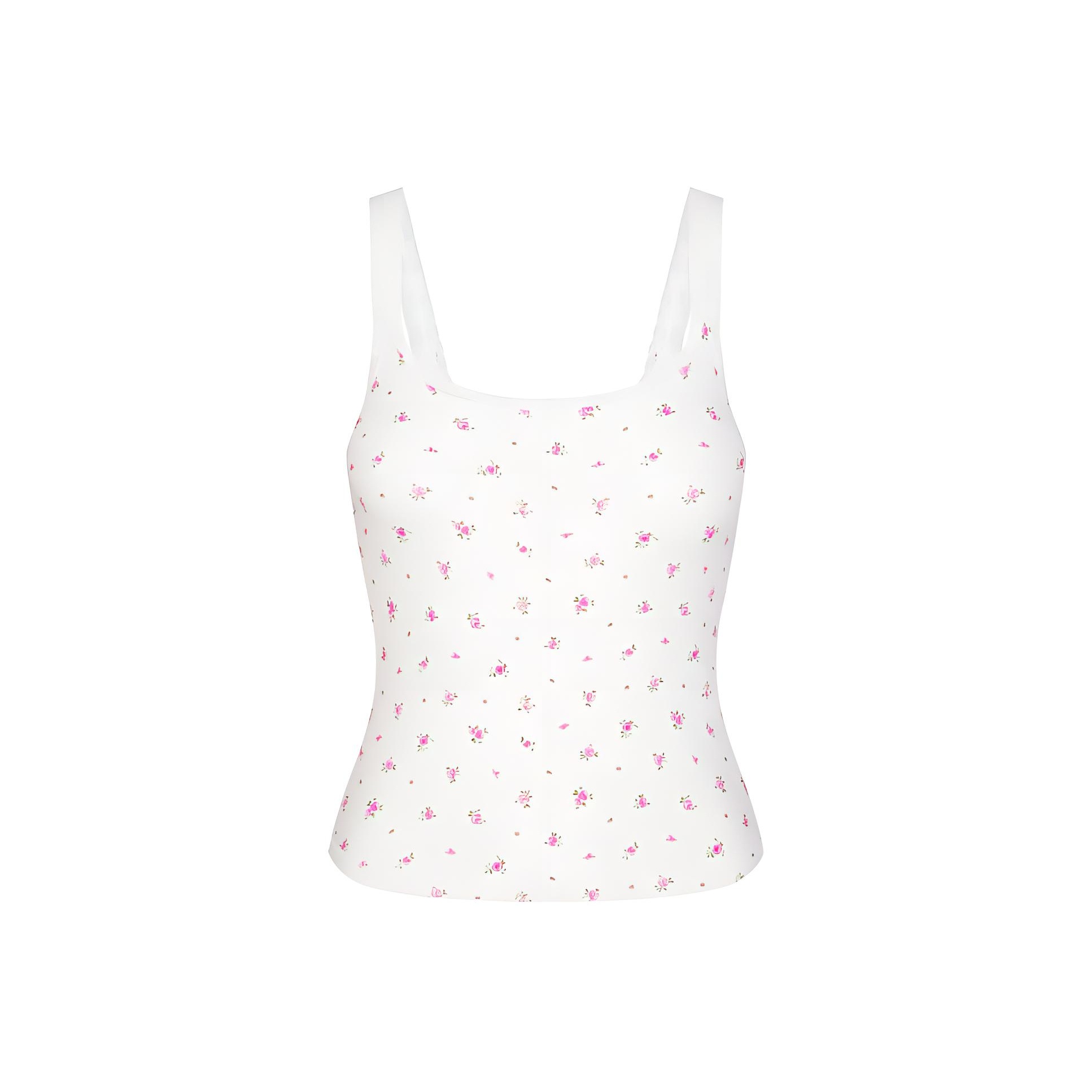 SKIMS SOFT LOUNGE LACE TANK Tank Tops Women's NEON ORCHID