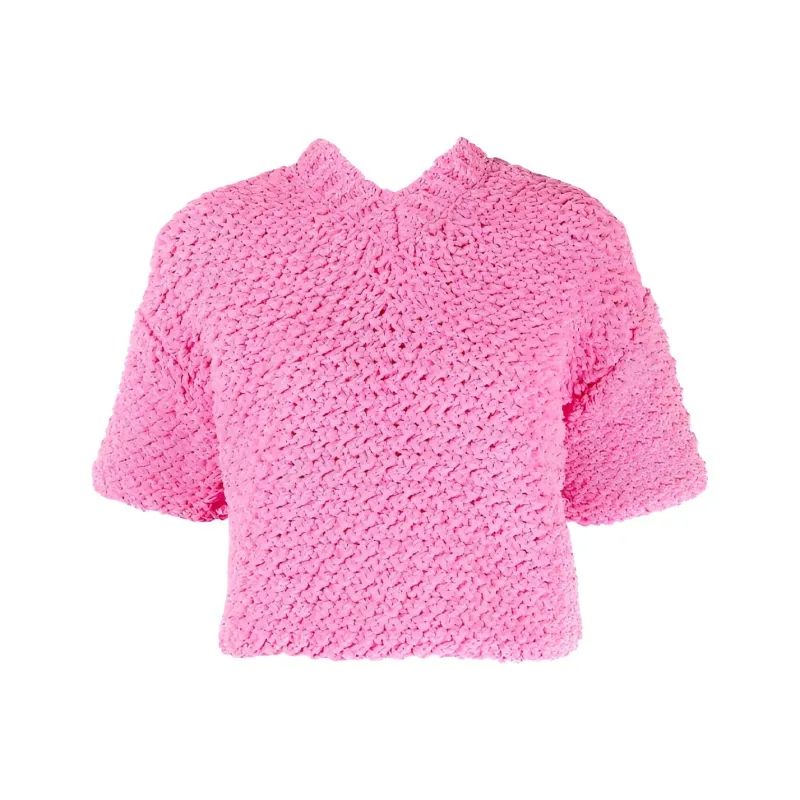 Bottega Veneta SS22 Loose Fit Sweater Women's Pink-0