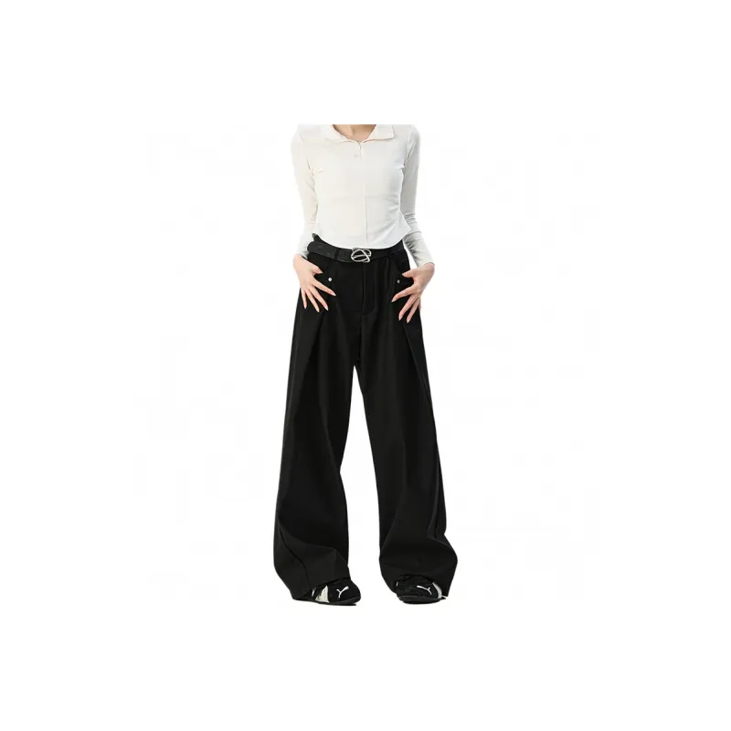 T-IRA Casual Pants Unisex Brocade Gourd Purple-4