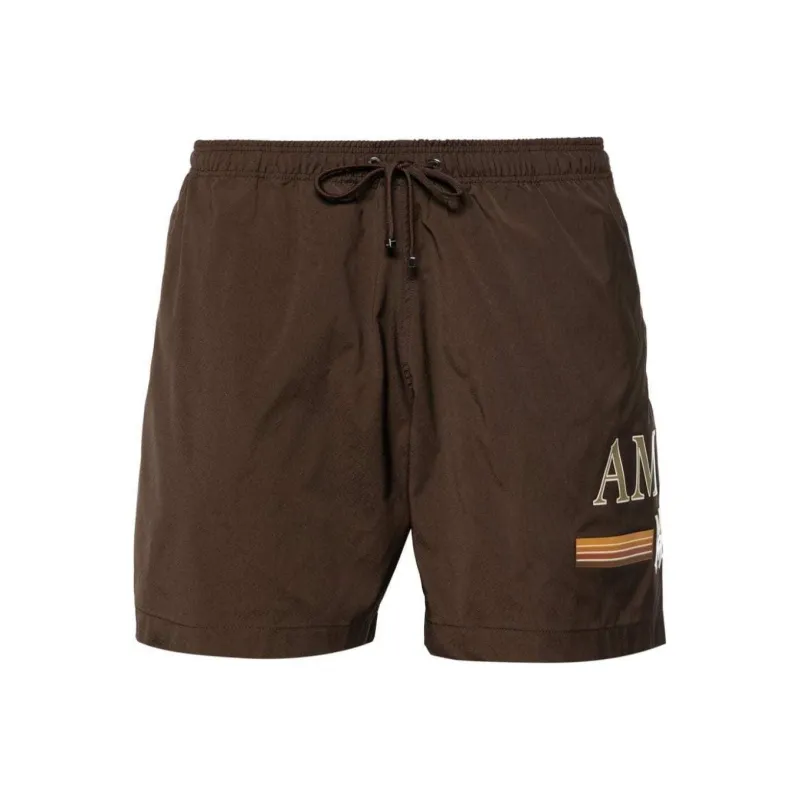 AMIRI Ma Gradient Bar Swim Trunks-0