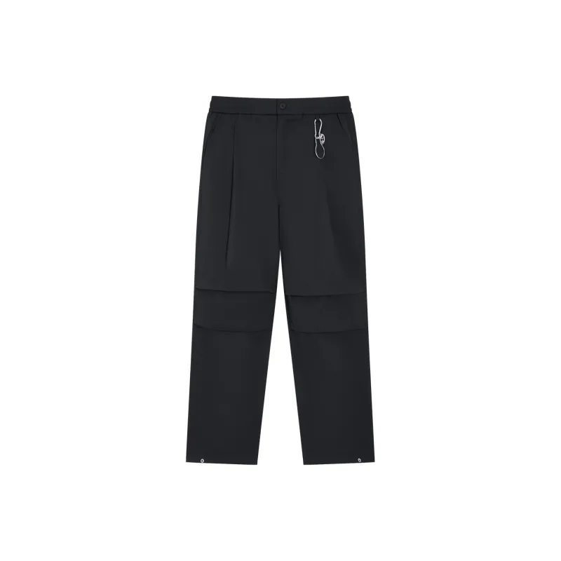 FUN Casual Pants Men Black-0