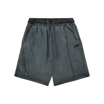 Guuka Minimalist Style Sports Casual Knee Length Pants Men's Gray