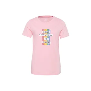 Converse T-Shirts Women's Pink