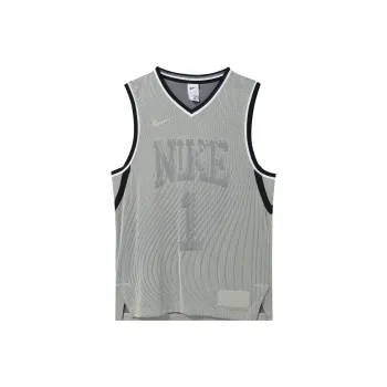 Nike Basketball Jersey Men's Light Gray