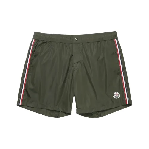 Moncler Swimming Shorts Men
s Olive Green