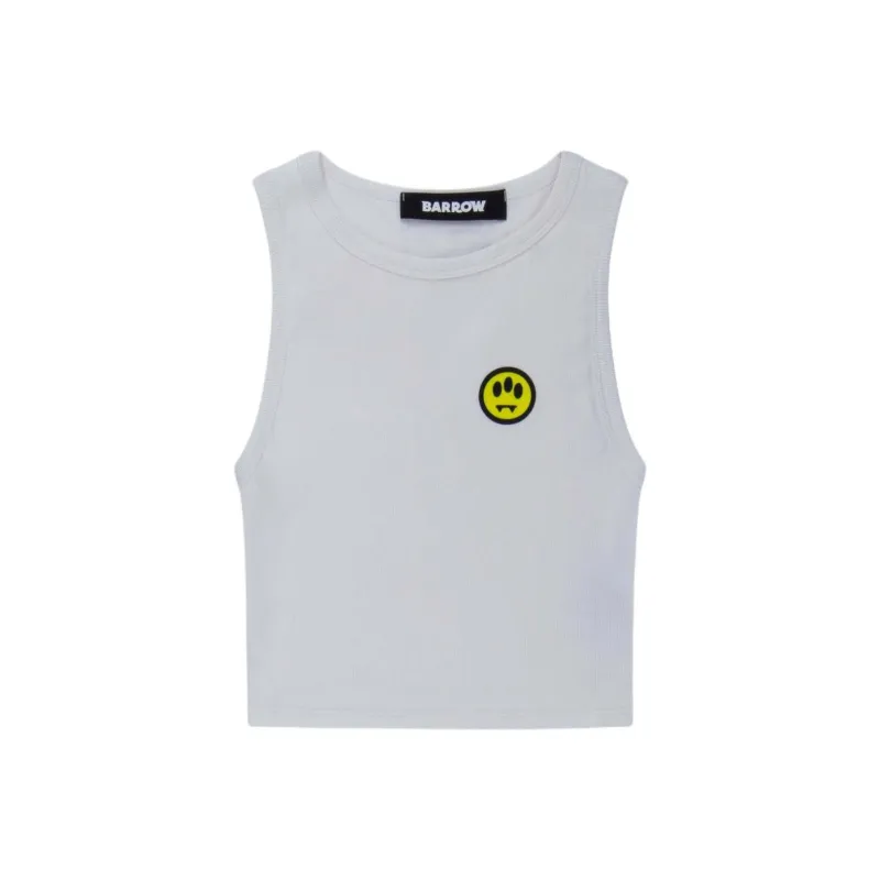 Barrow Logo print Cropped Top-0